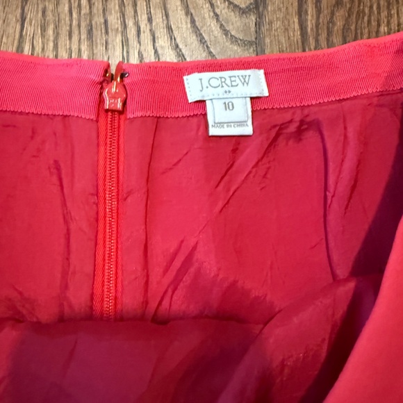 J. Crew Fit and Flare Coral Skirt - Picture 6 of 6